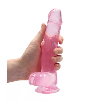 Realistic Dildo With Balls - 8 Inch