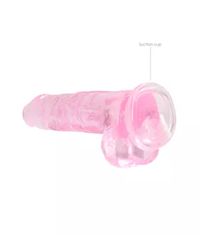 Realistic Dildo With Balls - 8 Inch