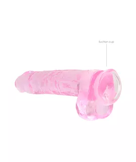 Realistic Dildo With Balls - 9 Inch