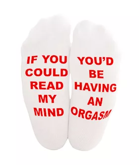 Dirty Mind Sexy Socks - Size 36-41
