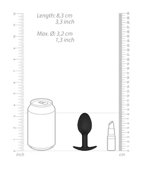 N0. 89 - Self Penetrating Butt Plug - 3.2 Inch