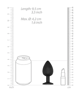 N0. 91 - Self Penetrating Butt Plug -3.7 Inch
