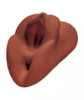 Perfect Pussy Double Stroker  Brown