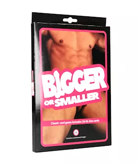 Bigger Or Smaller Penis Card Game