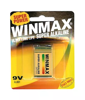 Winmax Super Alkaline 9V Battery
