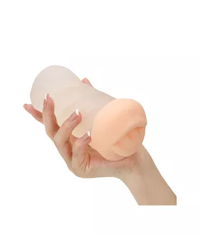 Clear Through Mouth Stroker