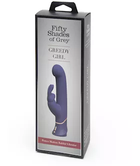 Fifty Shades Of Grey Greedy Girl Power Thrust G-spot Vibrator - 8.5 Inch