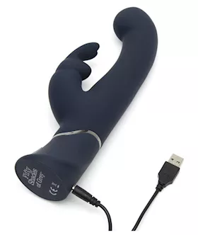 Fsog Greedy Girl Dual Density G-spot Rabbit Vibrator - 10 Inch