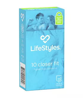 Lifestyles Closer Fit 10s Condoms
