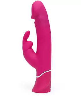 Happy Rabbit Realistic Dual Density Rabbit Vibrator - 11 Inch