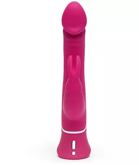 Happy Rabbit Realistic Dual Density Rabbit Vibrator - 11 Inch