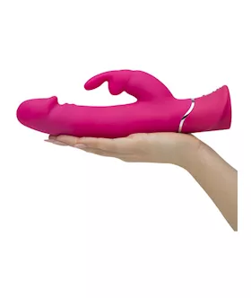 Happy Rabbit Realistic Dual Density Rabbit Vibrator - 11 Inch
