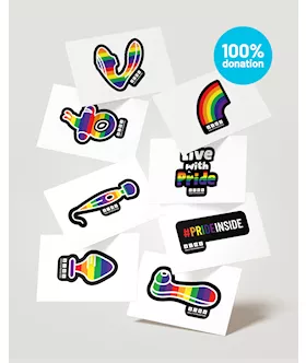 Pride Sticker Pack - 100% Charity Donation