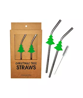Holiday Straws  Christmas Tree