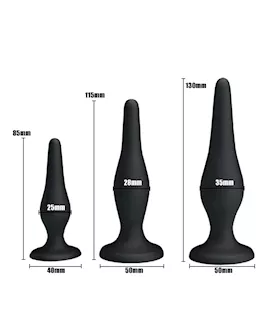 Beginner's Mini Anal Kit - Set Of 3