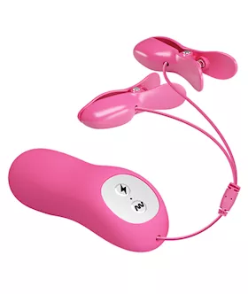 Romantic Wave Electro Shock Nipple Clamps