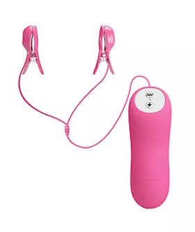 Romantic Wave Electro Shock Nipple Clamps