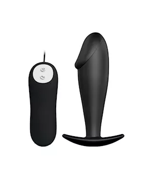 Vibrating Penis Shaped Butt Plug