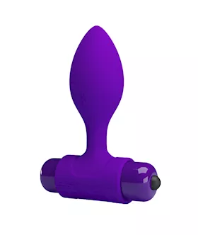 Yuri Silicone Vibrating Butt Plug