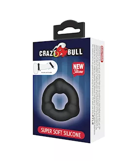 3 Bead Silicone Cockring