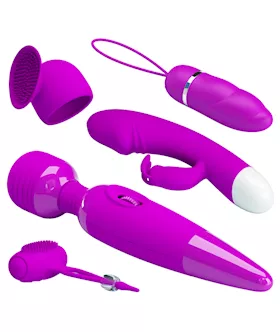 Purple Desire Kit Vibrator Kit