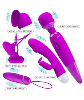 Purple Desire Kit Vibrator Kit
