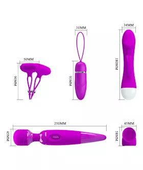 Purple Desire Kit Vibrator Kit
