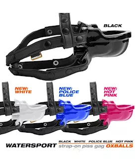 Watersport Strap On Gag 