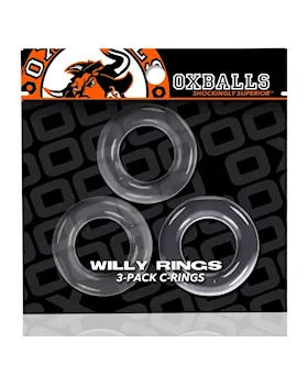 Willy Rings Cockring Pack - Set Of 3