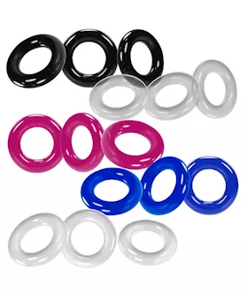 Willy Rings Cockring Pack - Set Of 3
