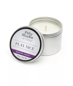 Fifty Shades Of Grey Play Nice Vanilla Candle 