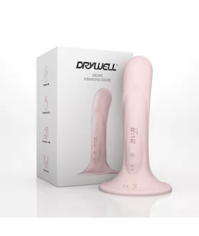 Designed By Drywell Vibrating Desire Dildo - 6.6 Inch