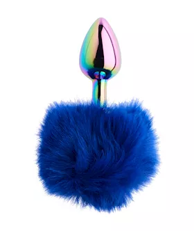 KinKi Rainbow Rabbit Tail Plug  59 Inch