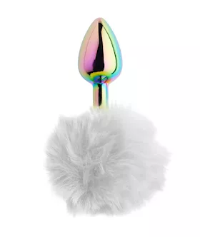 KinKi Rainbow Rabbit Tail Plug  59 Inch