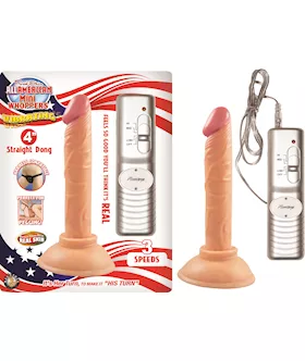 All American Whoppers Vibrating Dildo with Balls