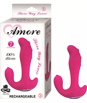 Nass Toys Amore Three Way Lover - 5.9 Inch