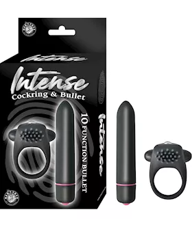 Intense Cockring And Bullet Couples Set