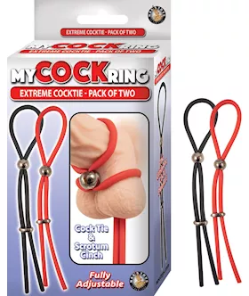 My Cockring Extreme Cocktie Pack Of Two