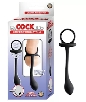 Cockring With Buttplug