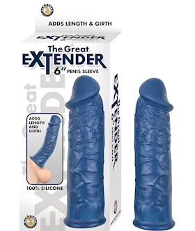 The Great Extender Penis Sleeve - 6 Inch