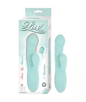 Luv Heat Up Thruster Vibrator - 8.25 Inch
