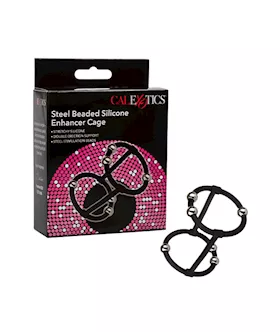 Steel Beaded Silicone Enhancer Cage