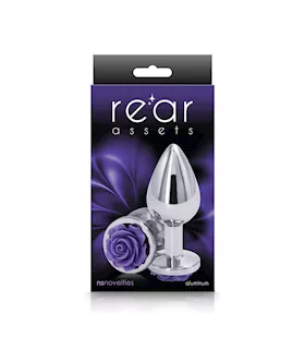 Rose Buttplug - 3.5 Inch