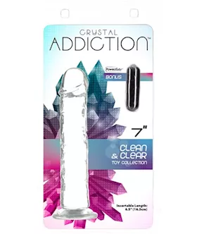 Crystal Addiction Dildo - 7 Inch