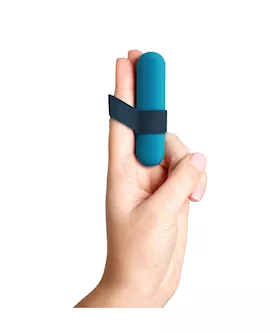 Vibrating Bullet With Finger Sleeve And Storage Bag