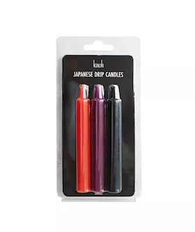KinKi Japanese Drip Candles  3 Pack