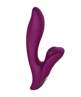 Amore Ribbed Suction Rabbit Vibrator
