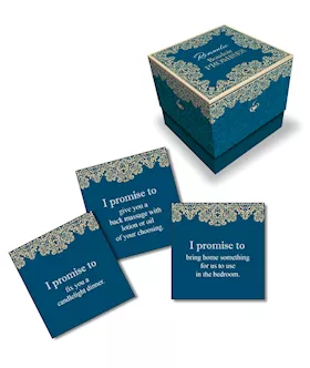 Romantic Boudoir Promises Card Game