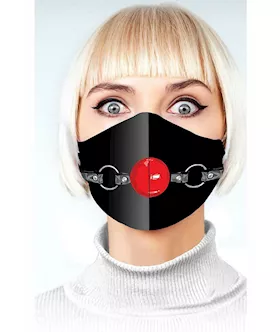 Super Naughty Ball Gag Mask