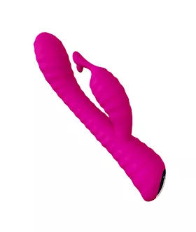 Amore Ribbed Rabbit Vibrator